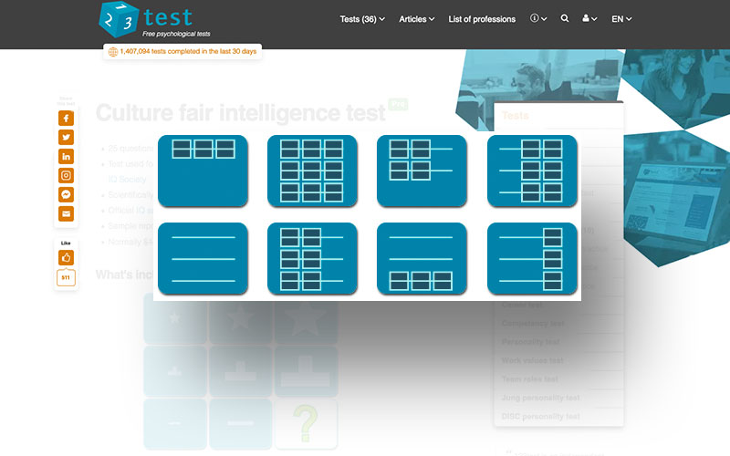 123test.com - free culture fair IQ test - answer item - IQexplained.com